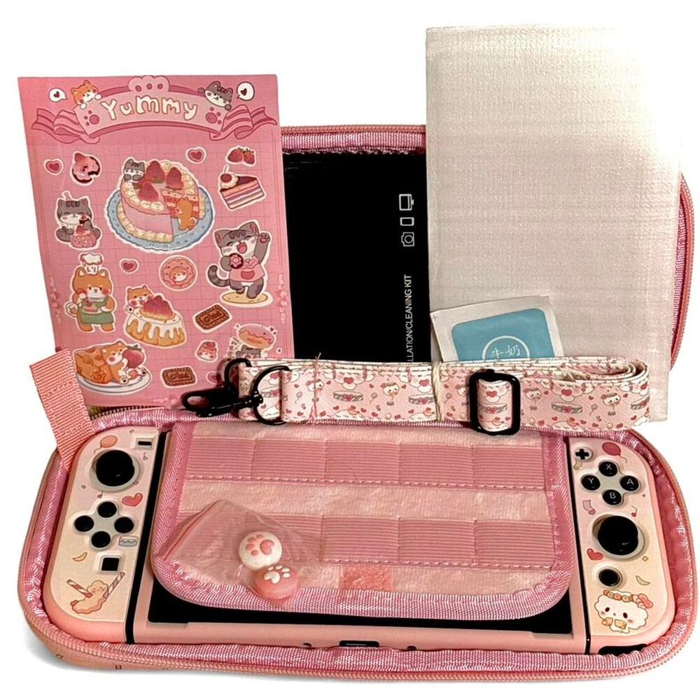Nintendo Switch OLED Carrying Case with Accessories Set